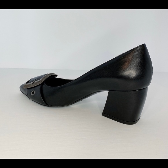 Browns Couture Black Leather Pumps made in… - Picture 2 of 10